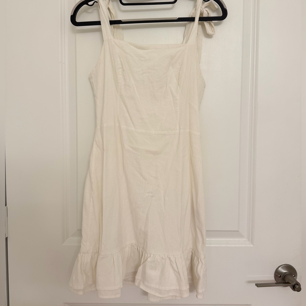 Showpo Cream Mini Dress